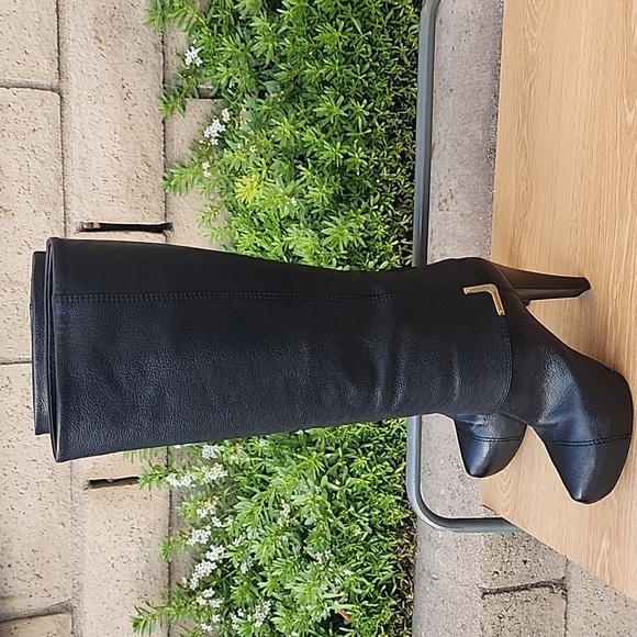 Louis Vuitton Knee High Black Boots High Heels size US size  6.5 / EU 37.5 - Picture 3 of 14